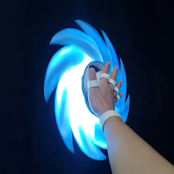 Anime Rasenshuriken Cosplay Prop 🌀💙