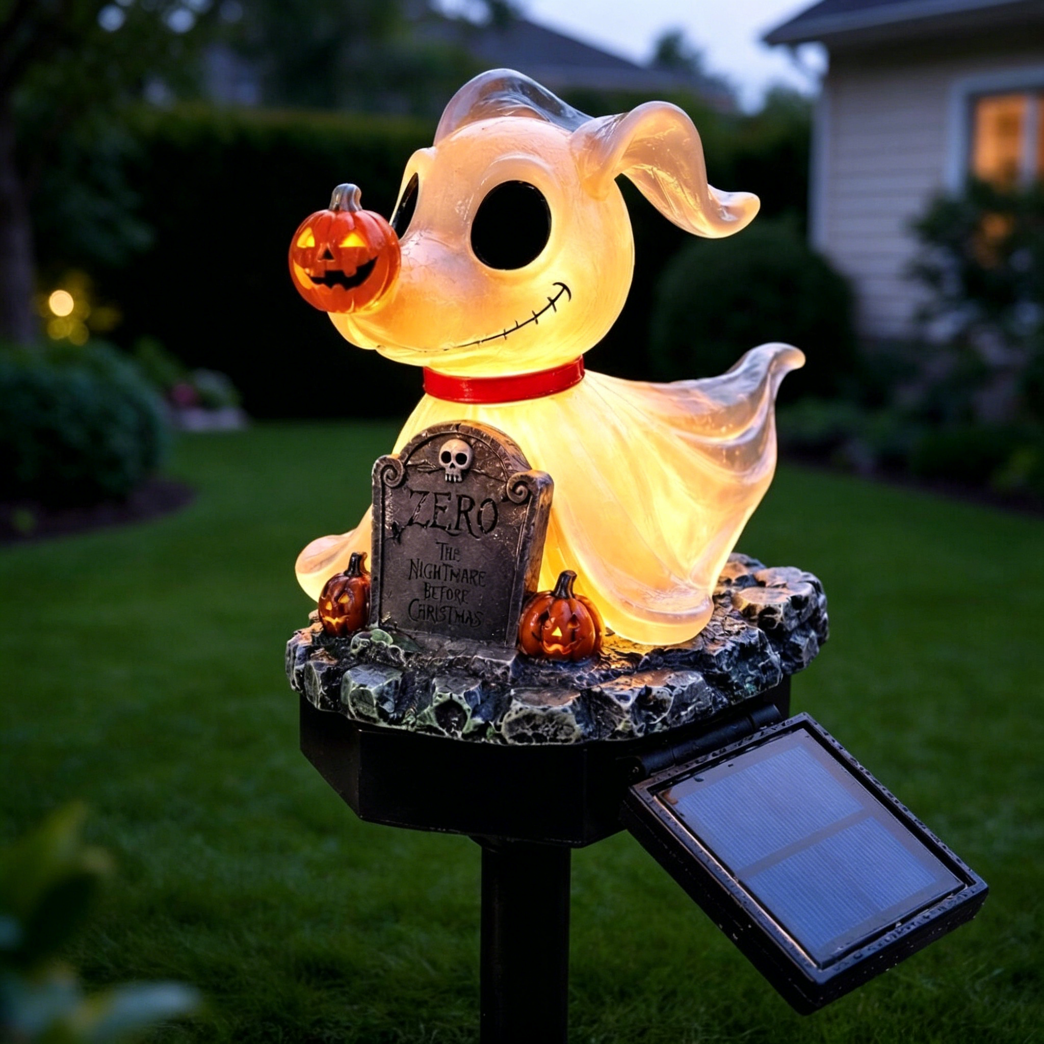 Zero Nightmare Before Christmas Solar Light 👻🎃