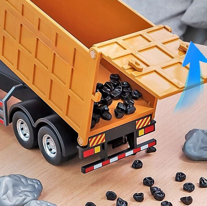 🚛 Large Dump Truck Toy for Kids