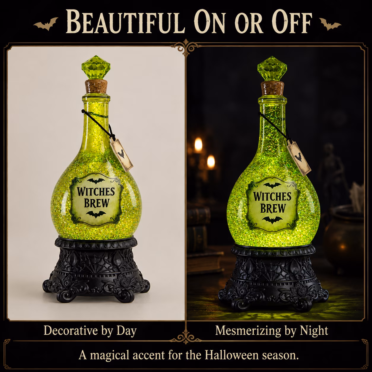 🧪 A Potion of Light and Magic — For Your Spooky Season