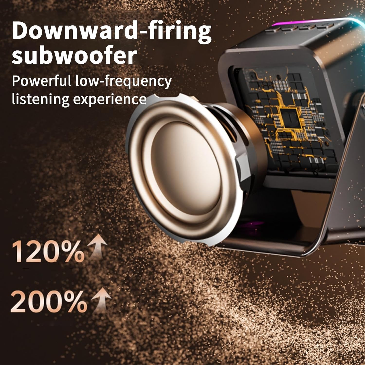 Multifunctional Wireless Induction Speaker ✨🔊