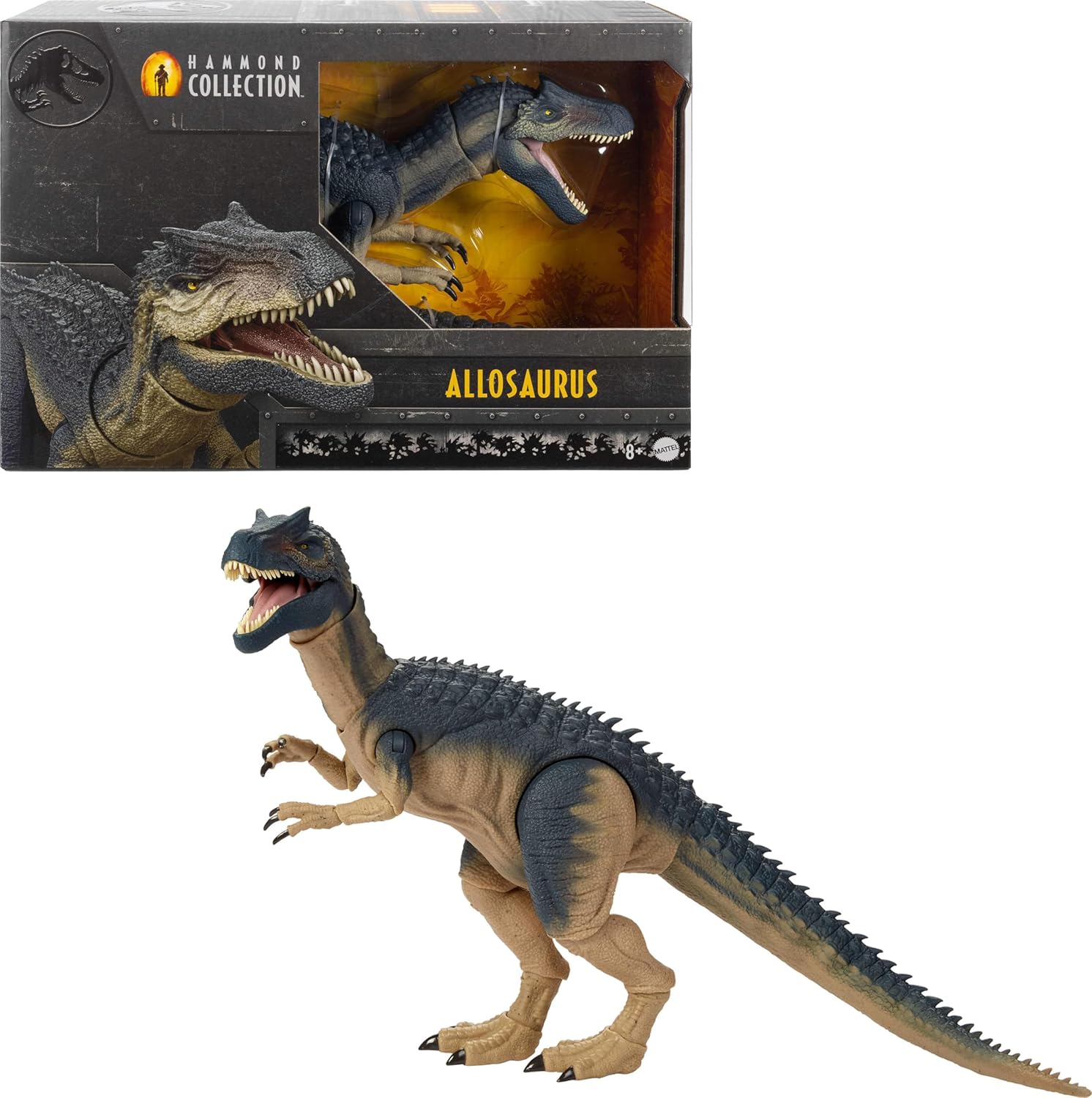Collector-Grade Allosaurus Dinosaur Action Figure 🦖✨