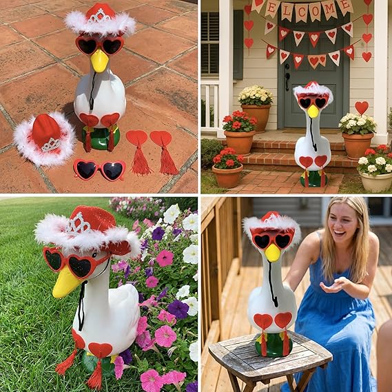Summer Porch Goose Fashion Outfit 🪿☀️