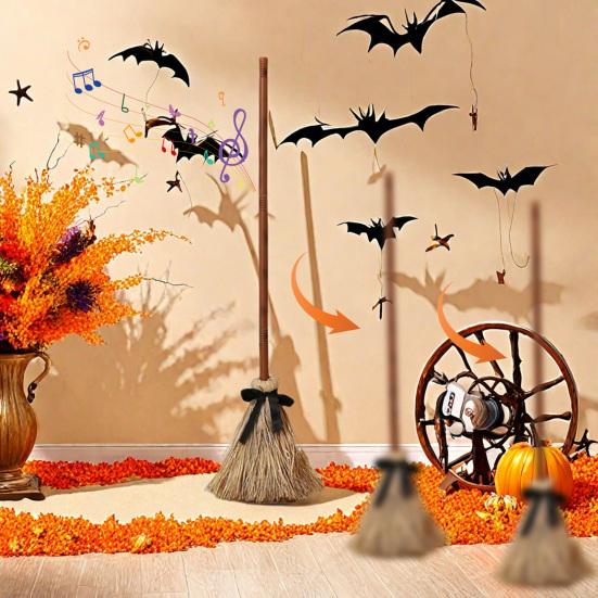 🧹 The Broom That Floats — And Laughs