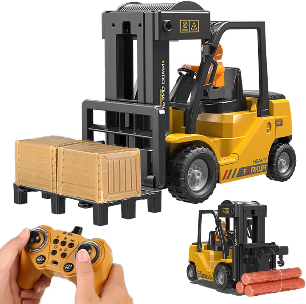 RC Forklift Construction Toy 🚜💨