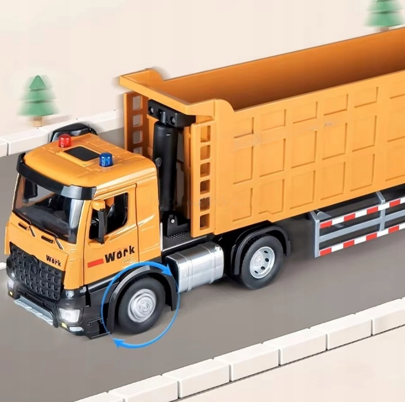 🚛 Large Dump Truck Toy for Kids