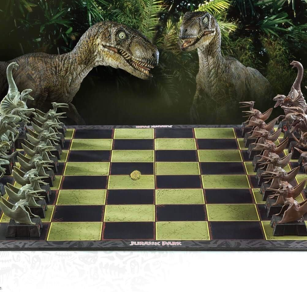 Jurassic Dinosaur Chess Set 🦖♟️