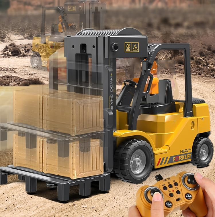 RC Forklift Construction Toy 🚜💨
