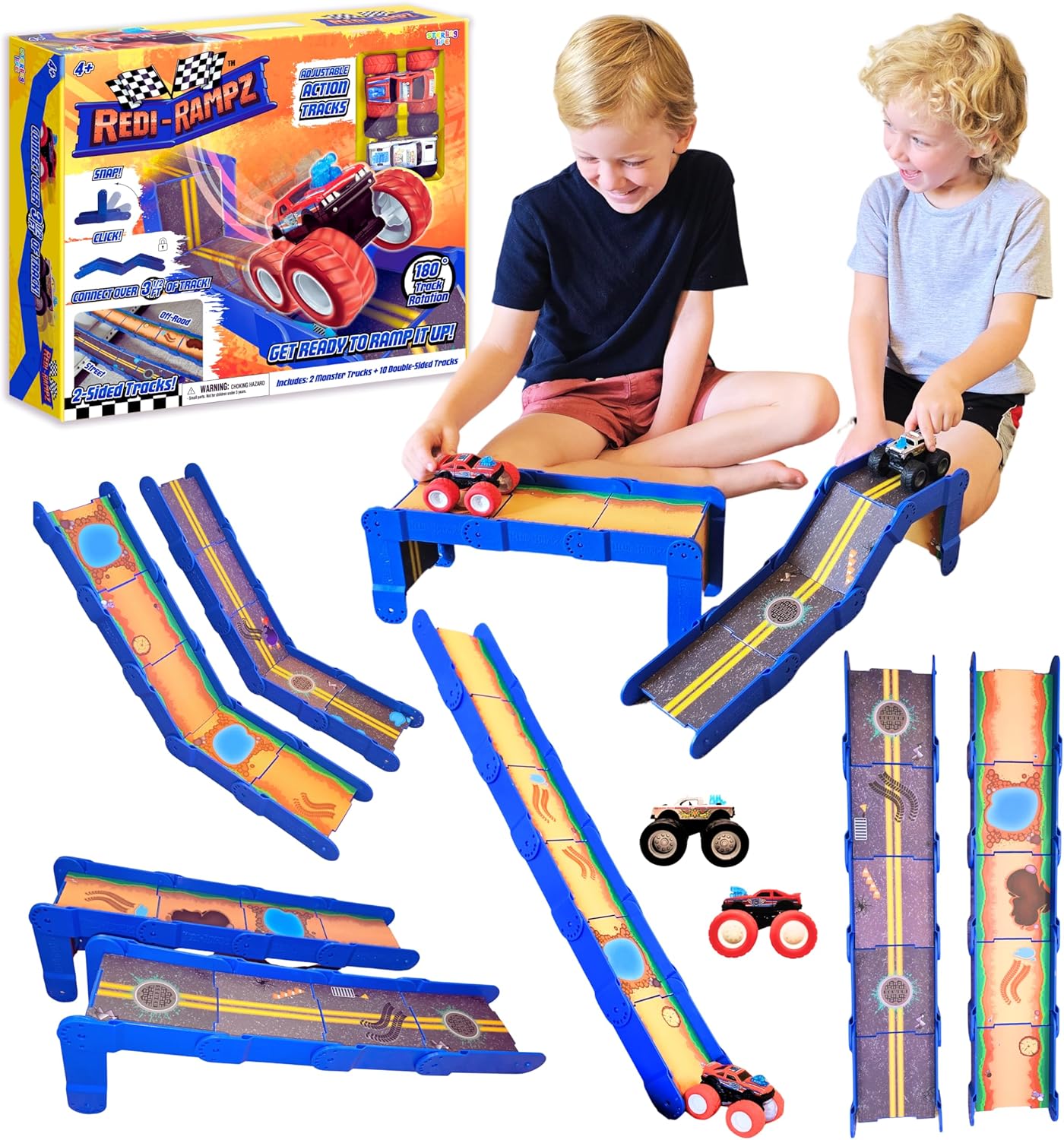 Creative Track & Ramp Builder Set 🚗💨
