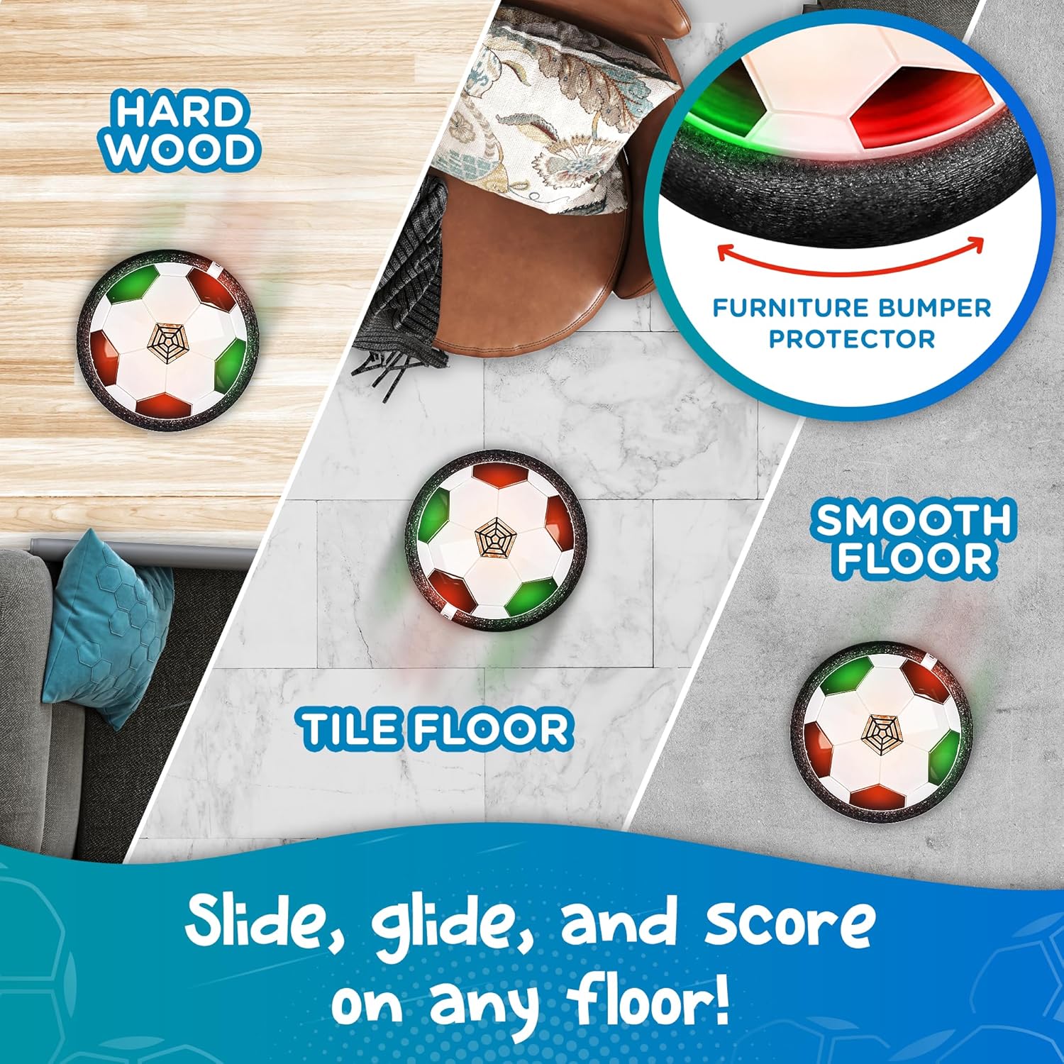 Magic Kick Hover Soccer Ball  ⚽✨