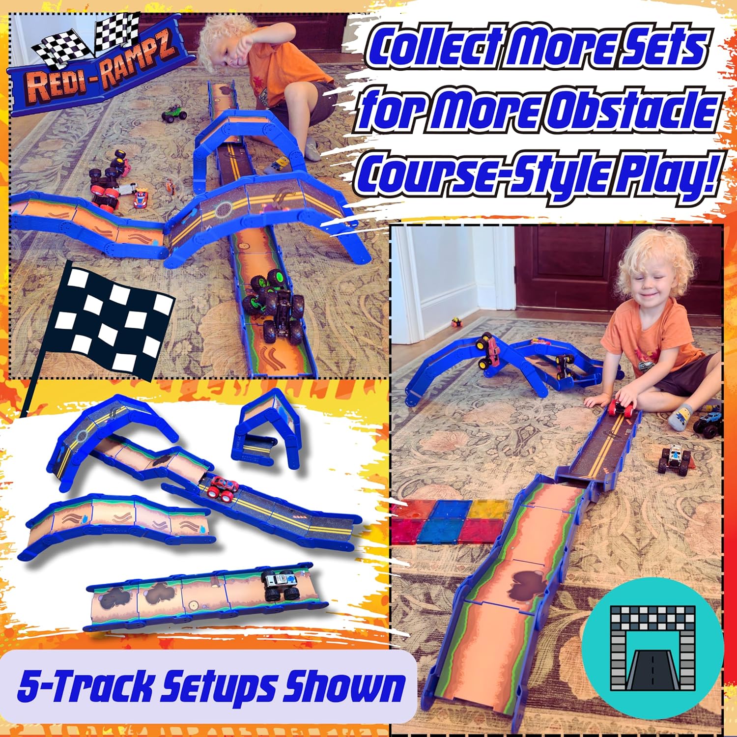 Creative Track & Ramp Builder Set 🚗💨