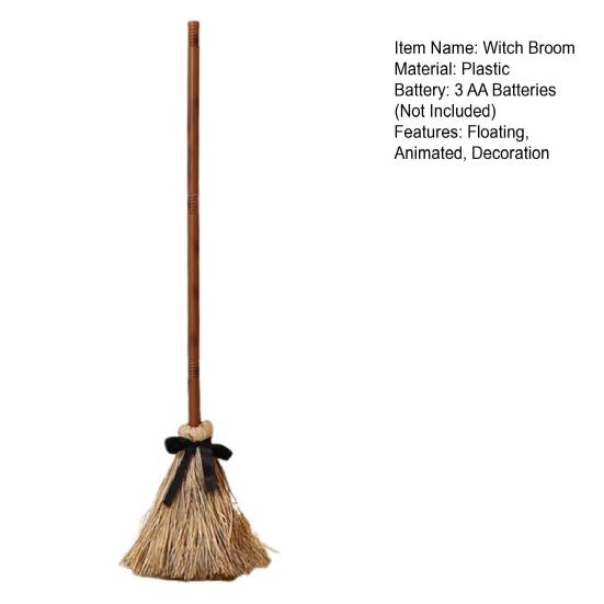 🧹 The Broom That Floats — And Laughs