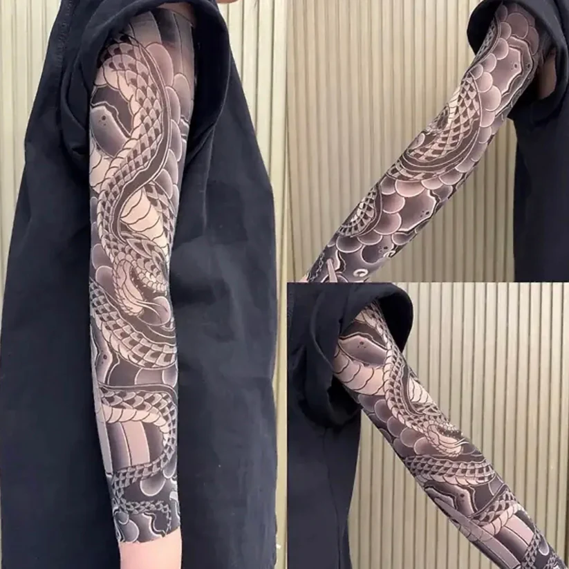 Invisible Tattoo Sleeve – Ultra‑Realistic 3D Ink