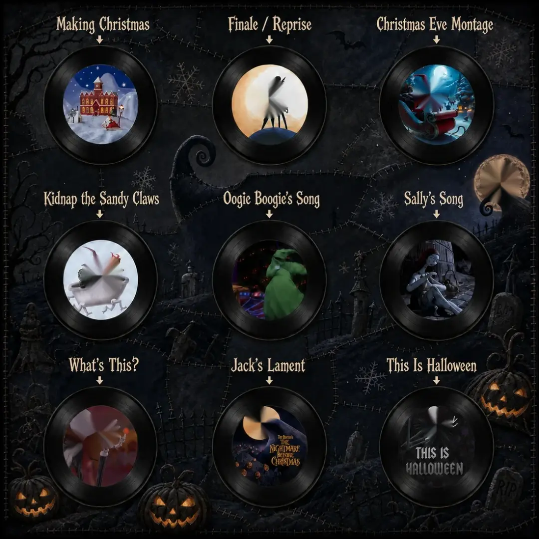 🎃 Spooky Vinyls Music Player – Bring Halloween Town Home
