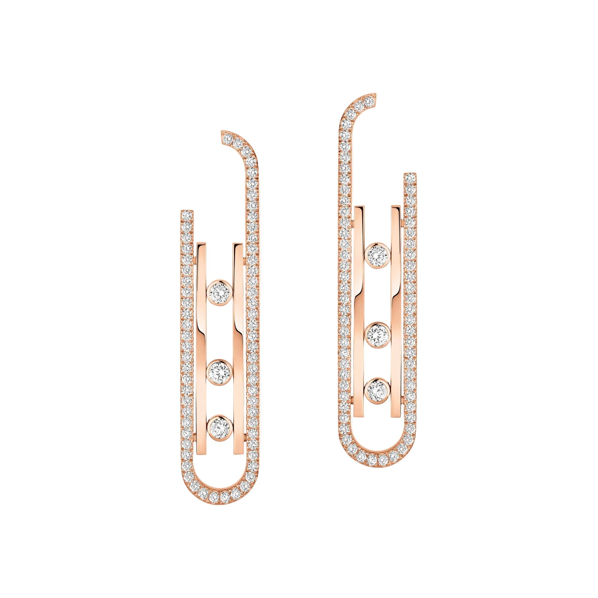 Evelina 14K Gold Move Rectangular Earrings