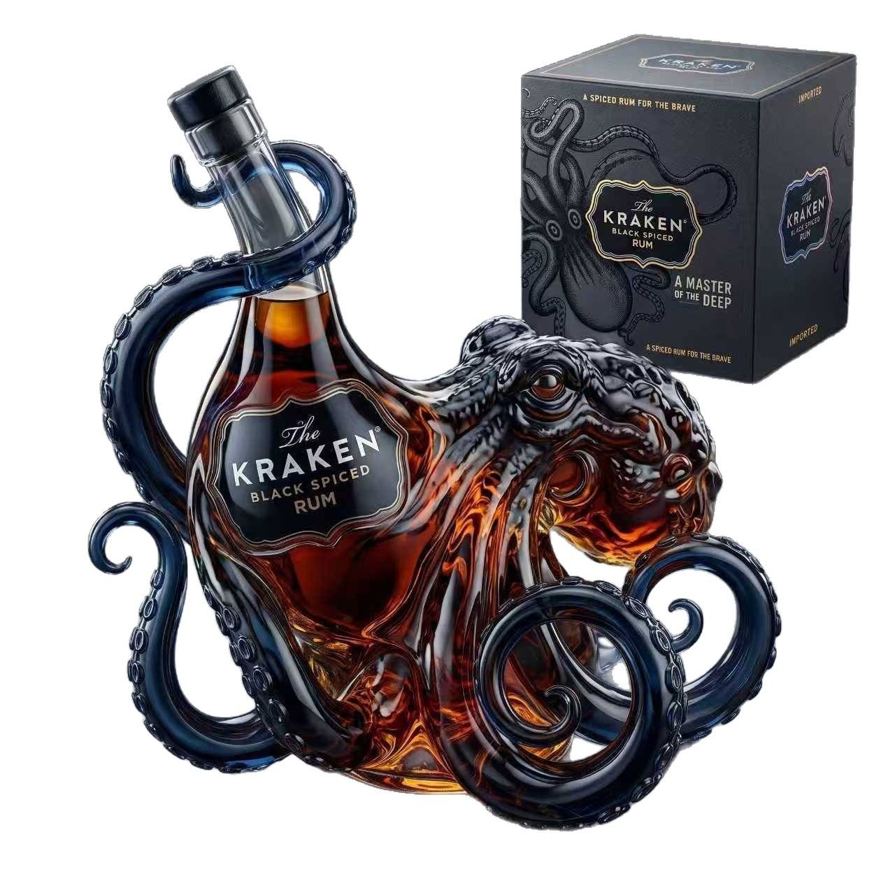 Octopus Shaped Spirit Decanter 🐙🥃