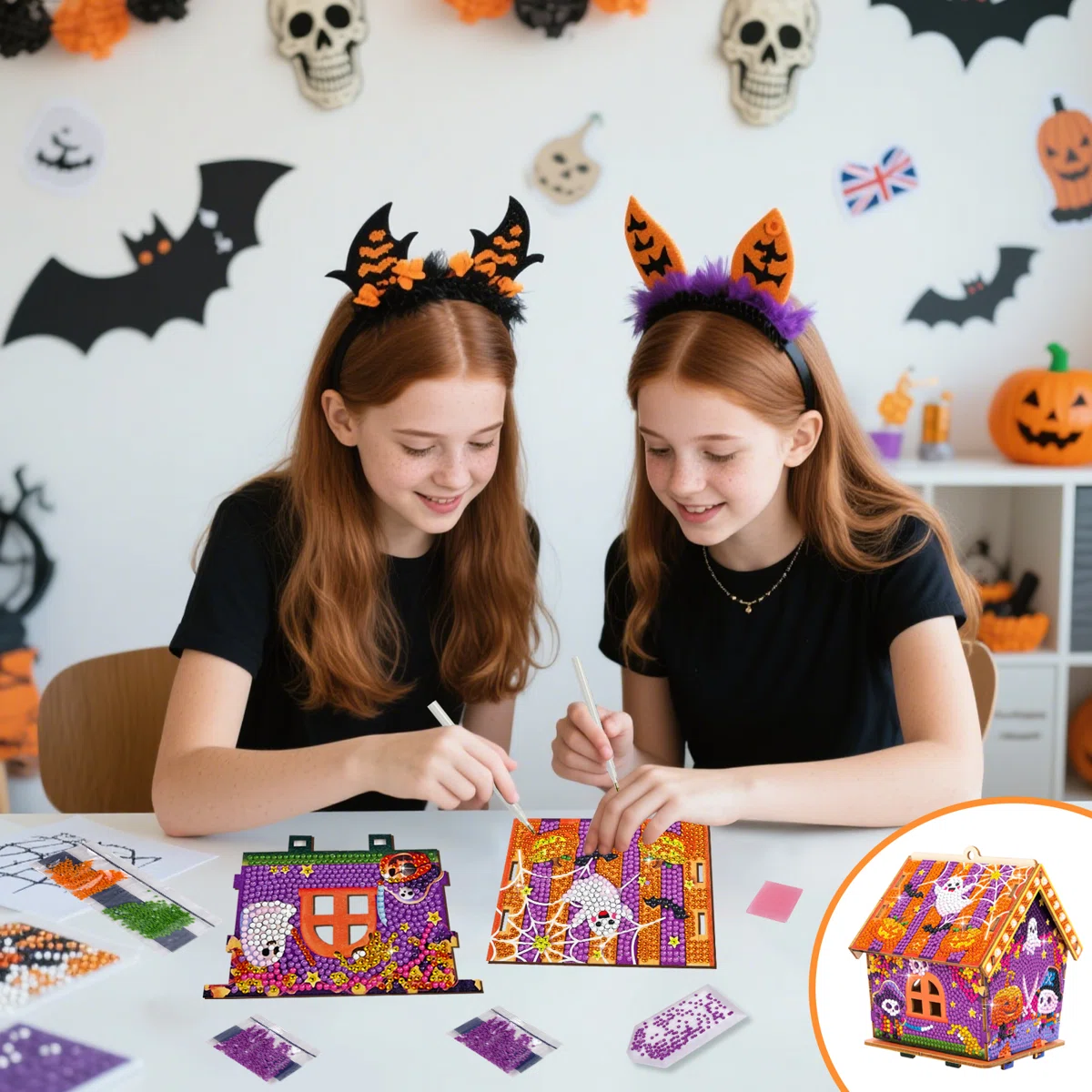 ✨ Build. Sparkle. Display. A Little Halloween Magic in Every Gem.