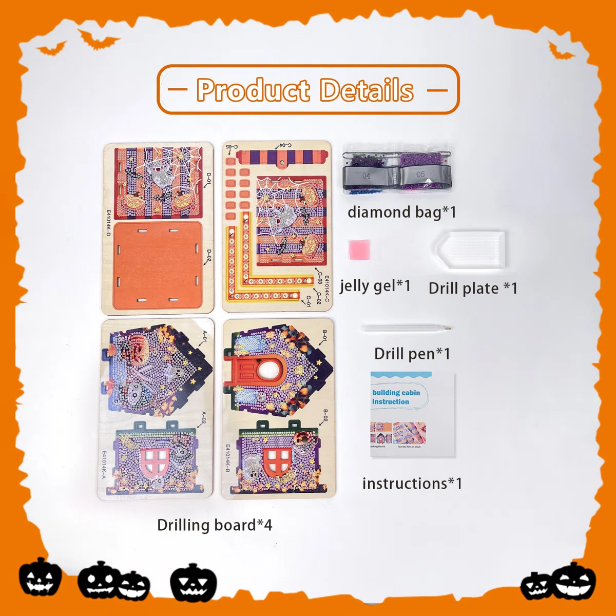 ✨ Build. Sparkle. Display. A Little Halloween Magic in Every Gem.