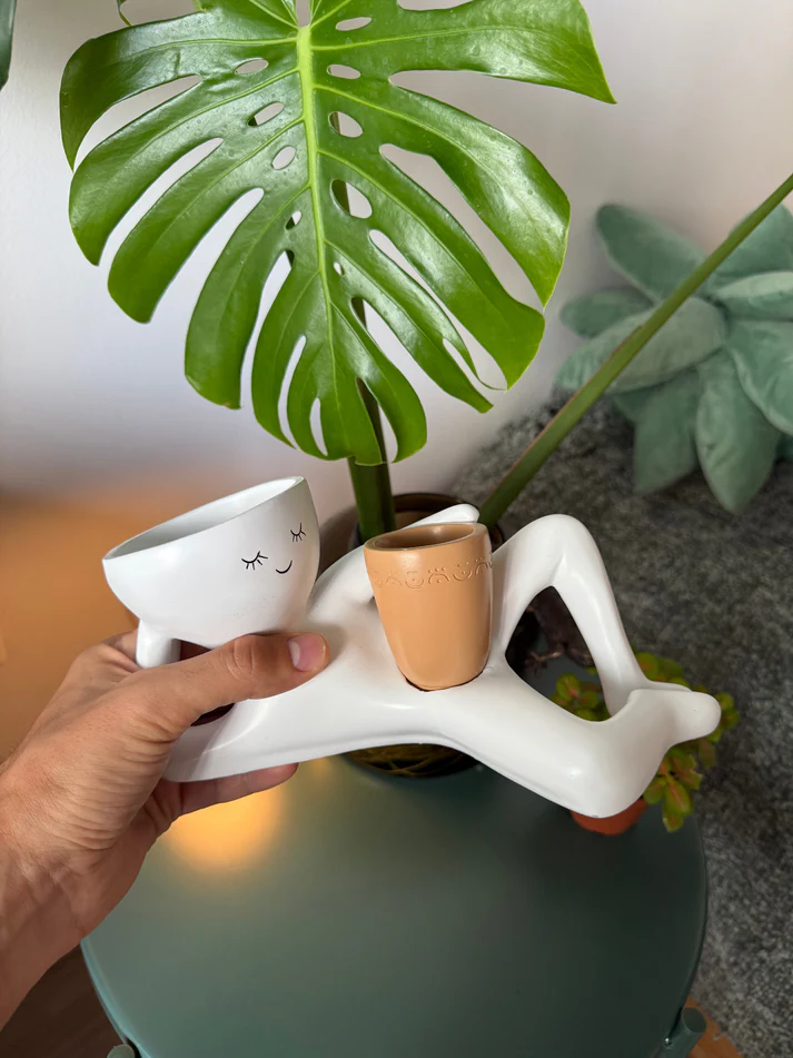 Lazy Guy Planter – Funniest Desk Decor 🌿😎