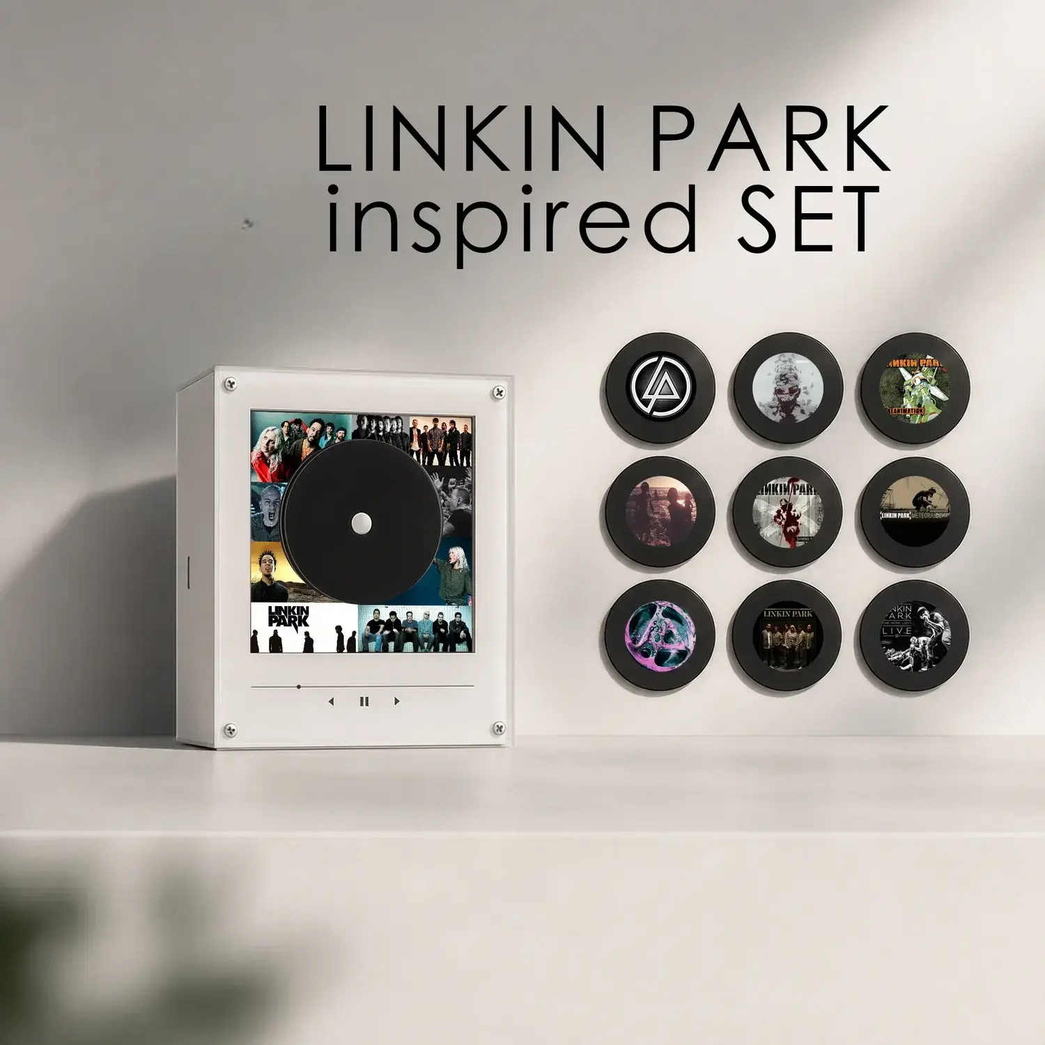 🎸Metal Band-Mini NFC Music Player
