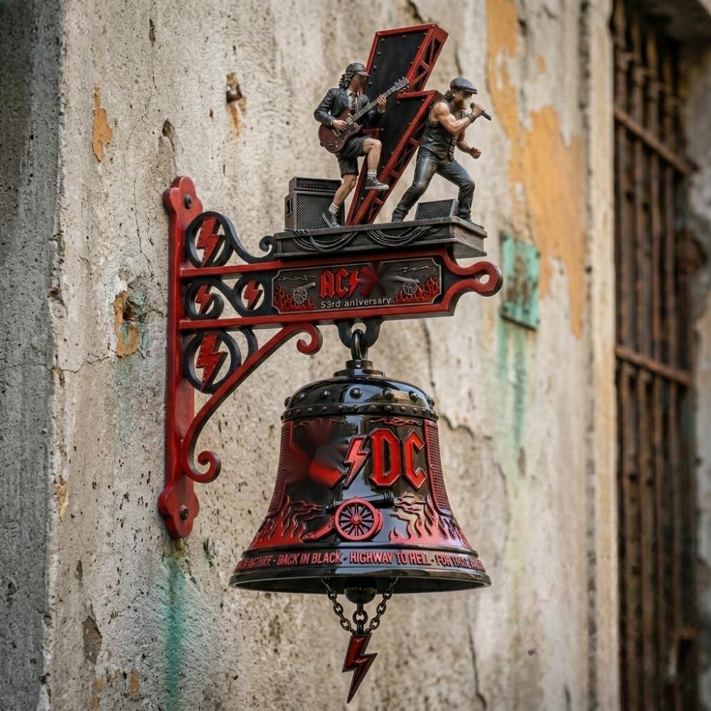 ⚡ 53rd Anniversary Rock Wall Bell – Limited Edition Collectible