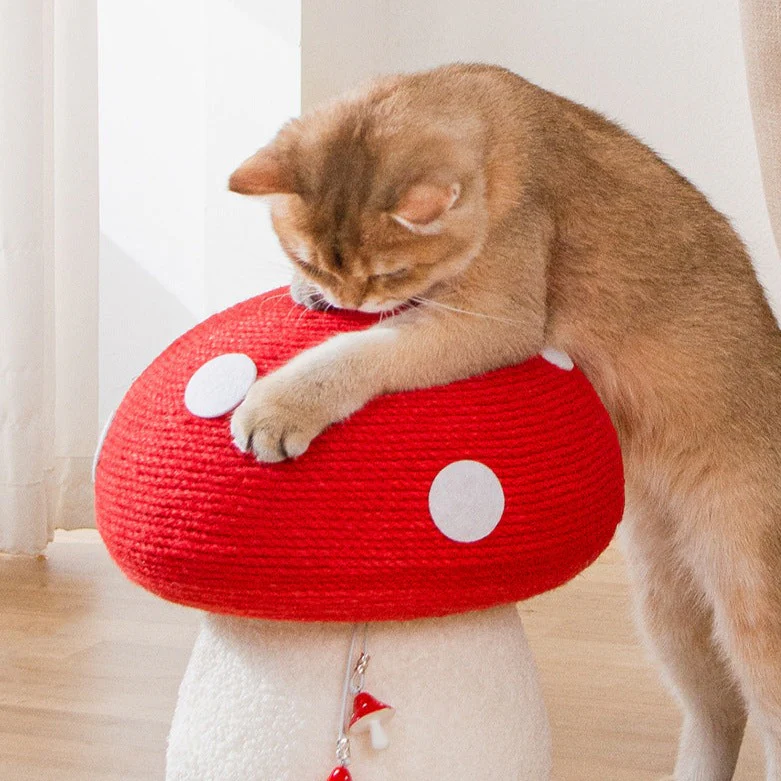 🍄 Mushroom Cat Scratching Post