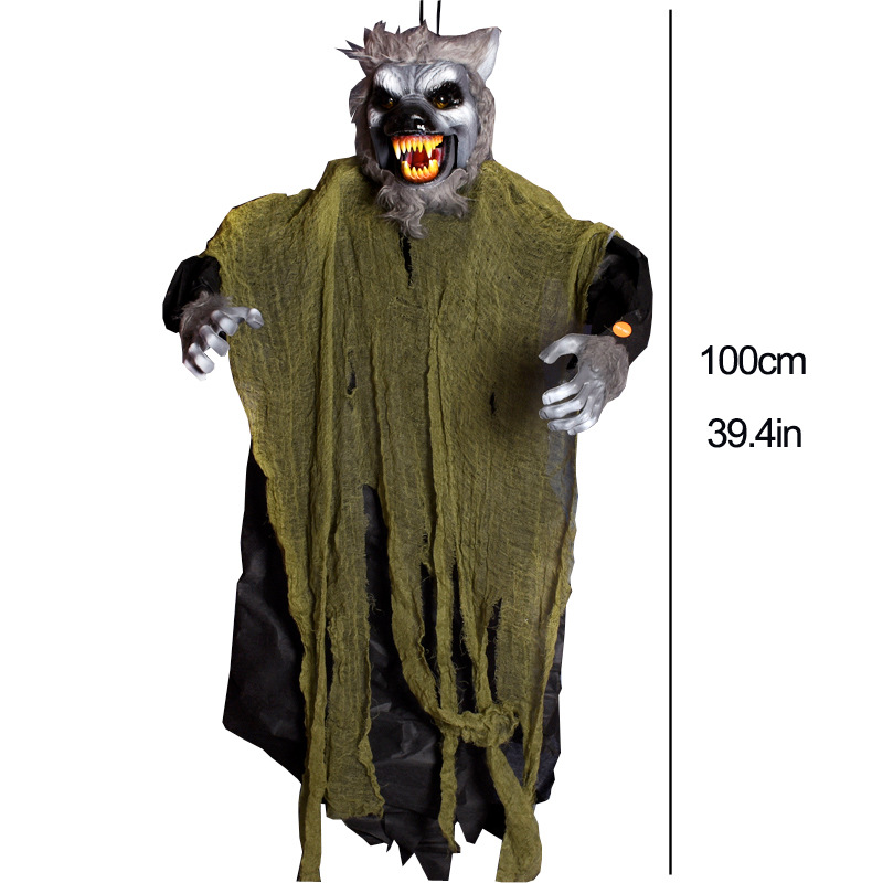 Detailed werewolf design