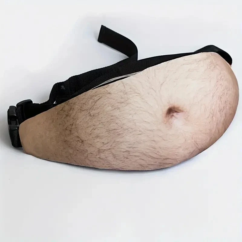 DadPack – Funny Belly-Print Fanny Pack with Hidden Pocket