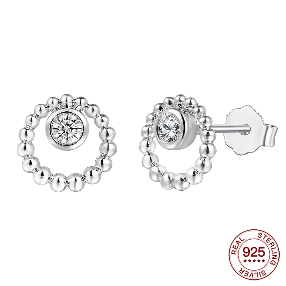 2026 Fashion Simple Hollow Cute Cat Stud Earrings Women's 925 Sterling Silver Hypoallergenic Earrings Teen Girls Jewelry Gifts