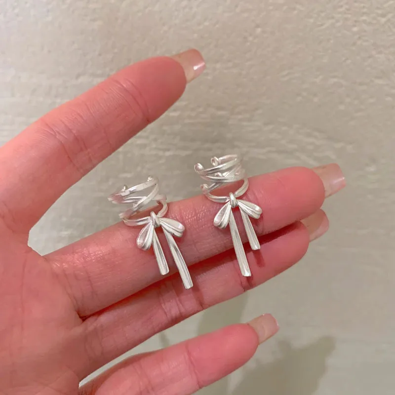 New 925 Sterling Silver Drop Earrings Golden Flower Petal Pearl Elegant For Women Girl Gift Jewelry Dropshipping Wholesale