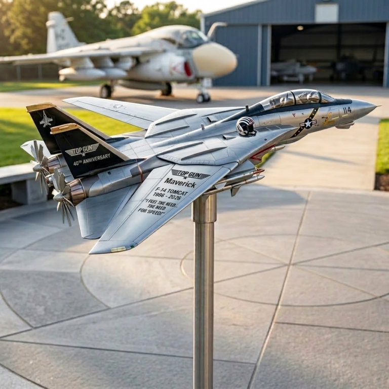 F-14 Tomcat 40th Anniversary Garden Wind Spinner – Feel the Need for Speed in Your Garden 🛩️🌿