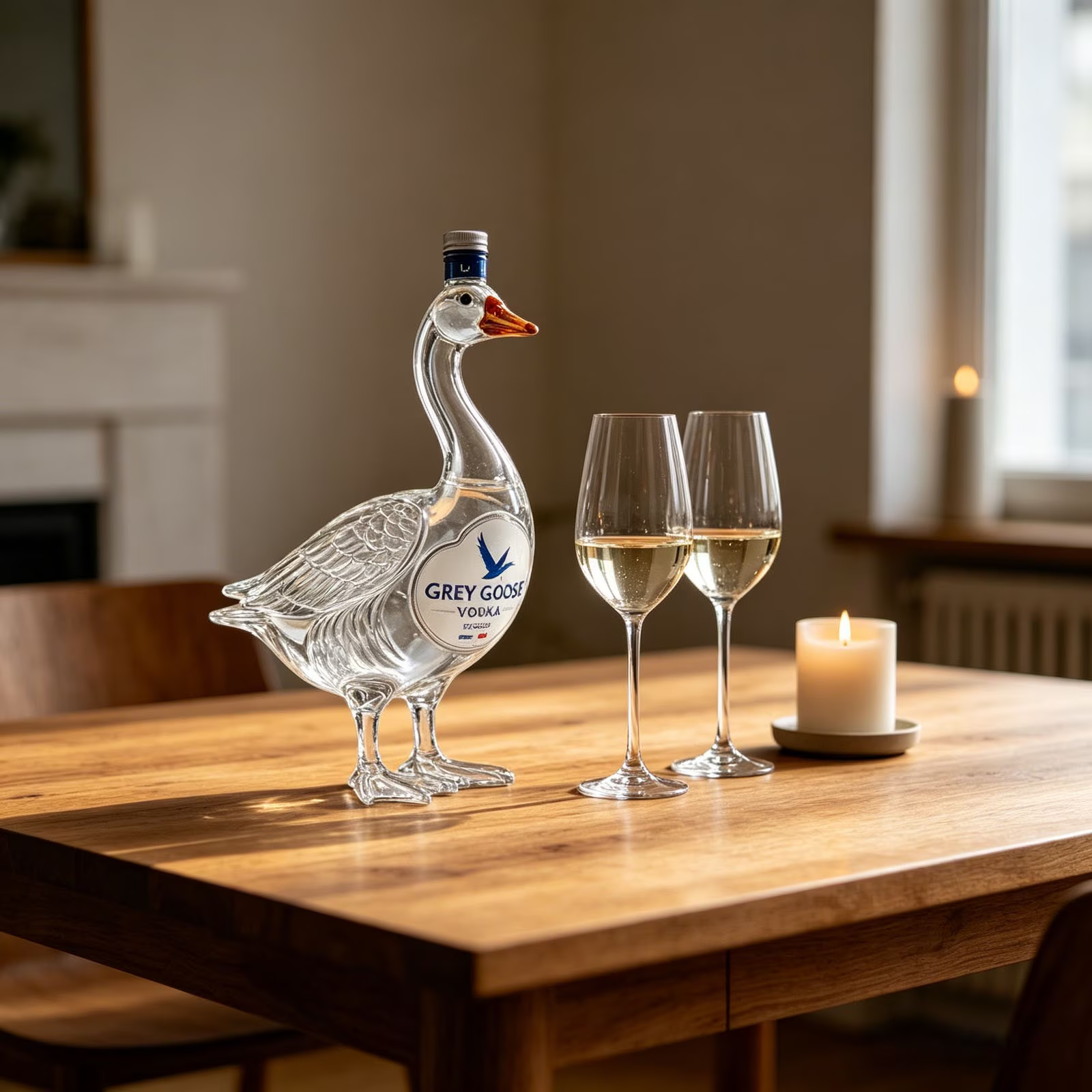 🦢 30th Anniversary Limited Edition – Goose-Shaped Bottle