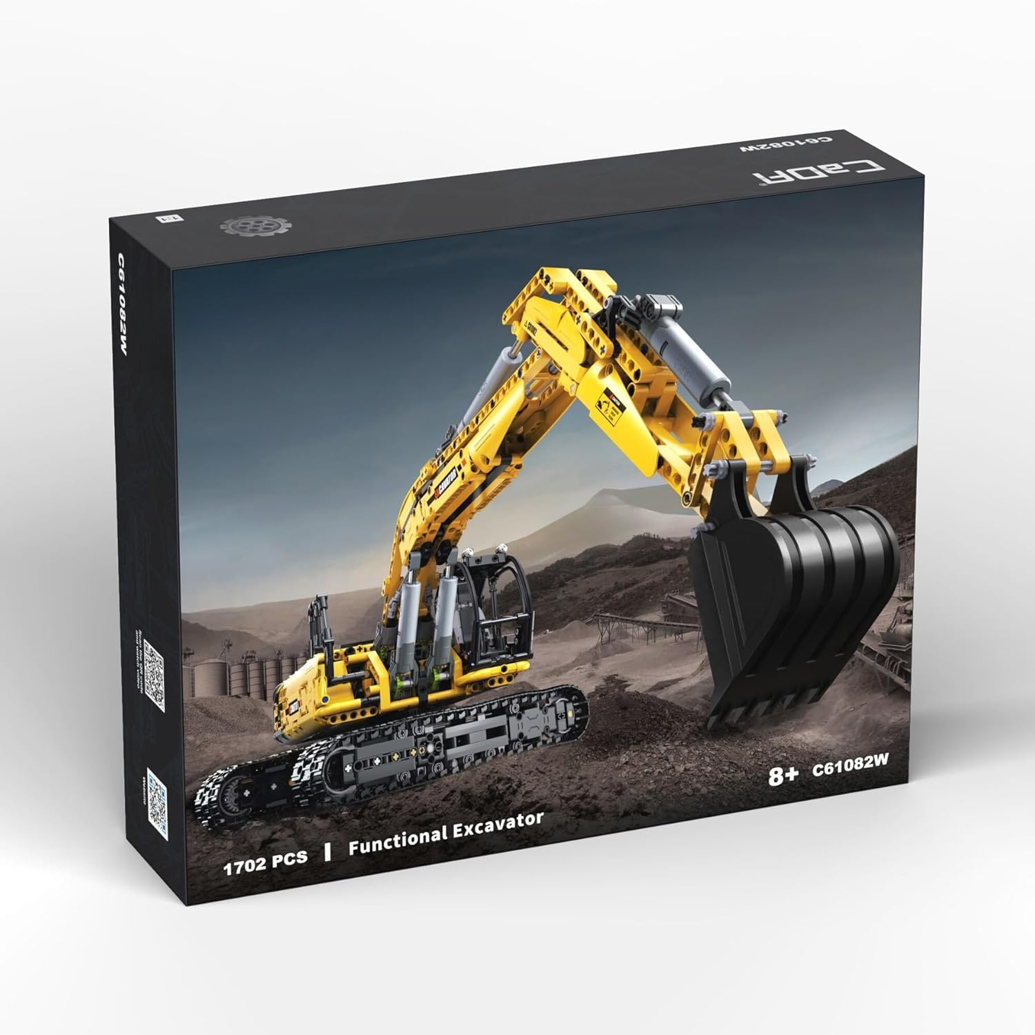 Construction Excavator Building Model 🚧🏗️