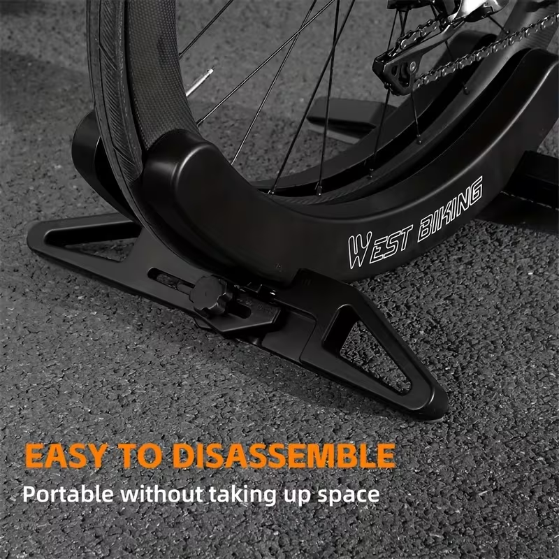 Adjustable Bike Floor Stand 🚲✨(Free Random Cleaning Cloth)