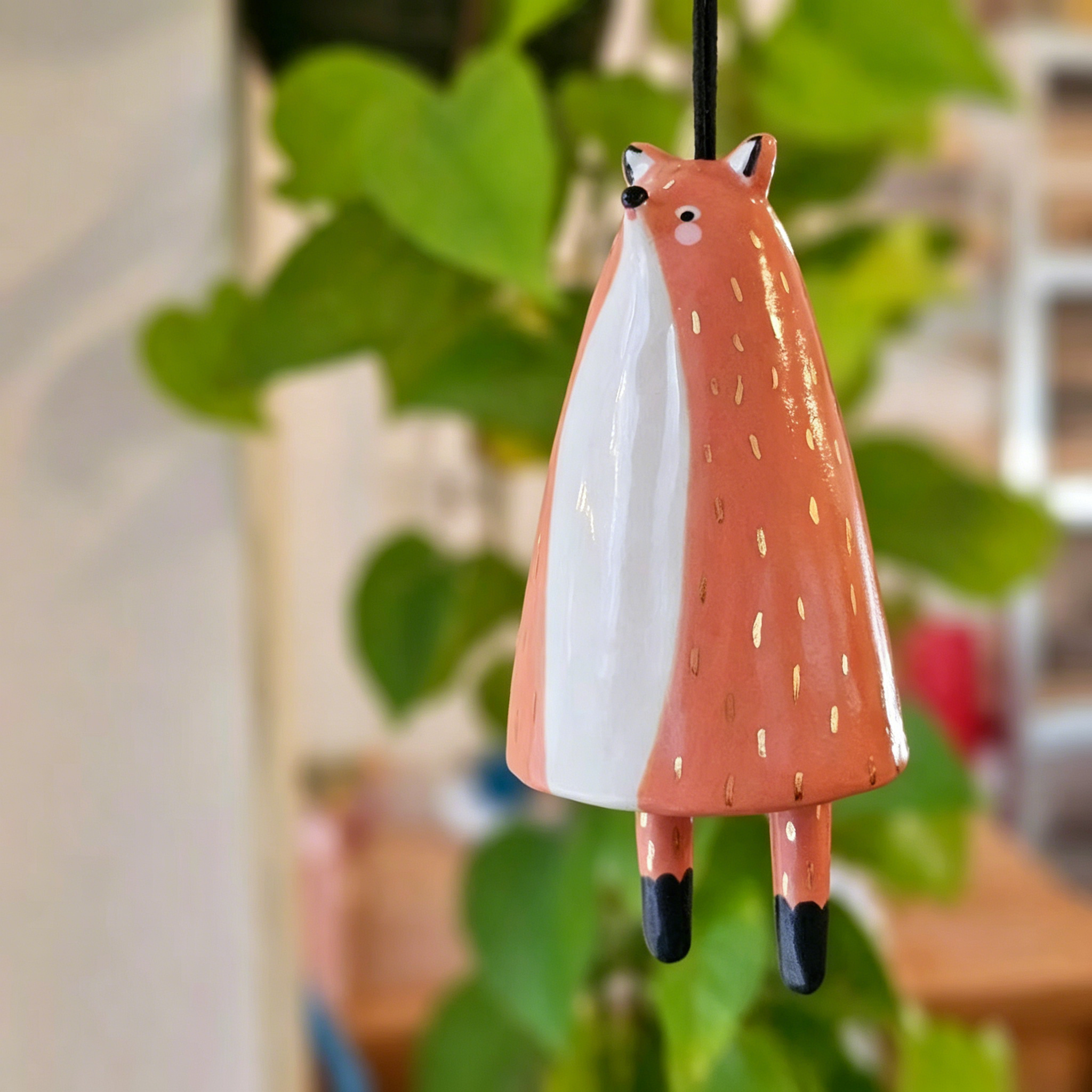 Articulated Bell Figurine – Soft Ring, Movable Feet