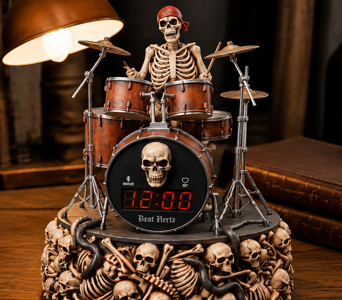 ⚡ Beat Hertz – Metallic Alarm Clock