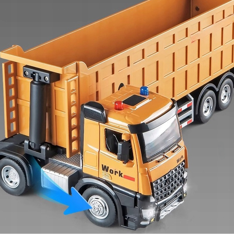 🚛 Large Dump Truck Toy for Kids