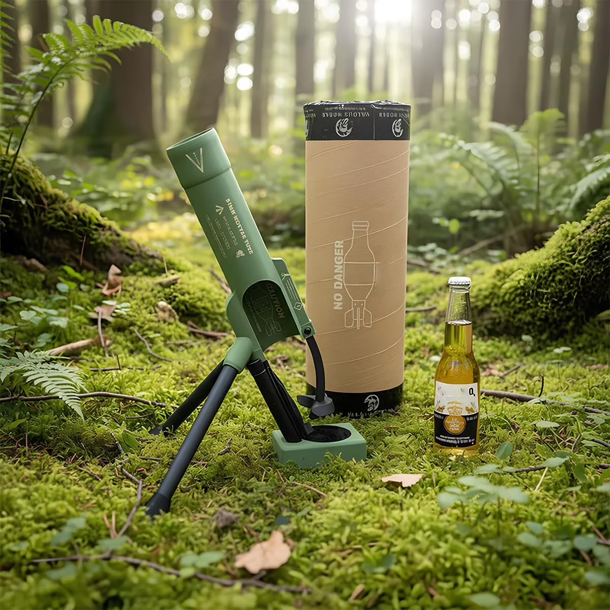 Fun Tactical Mortar Bottle Opener 💥✨