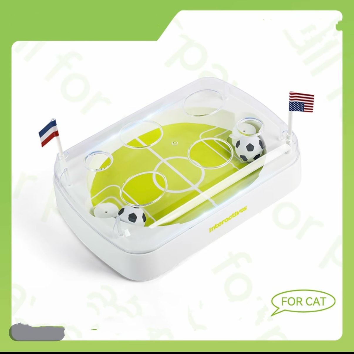 🐾 Interactive Soccer Stadium Cat Toy