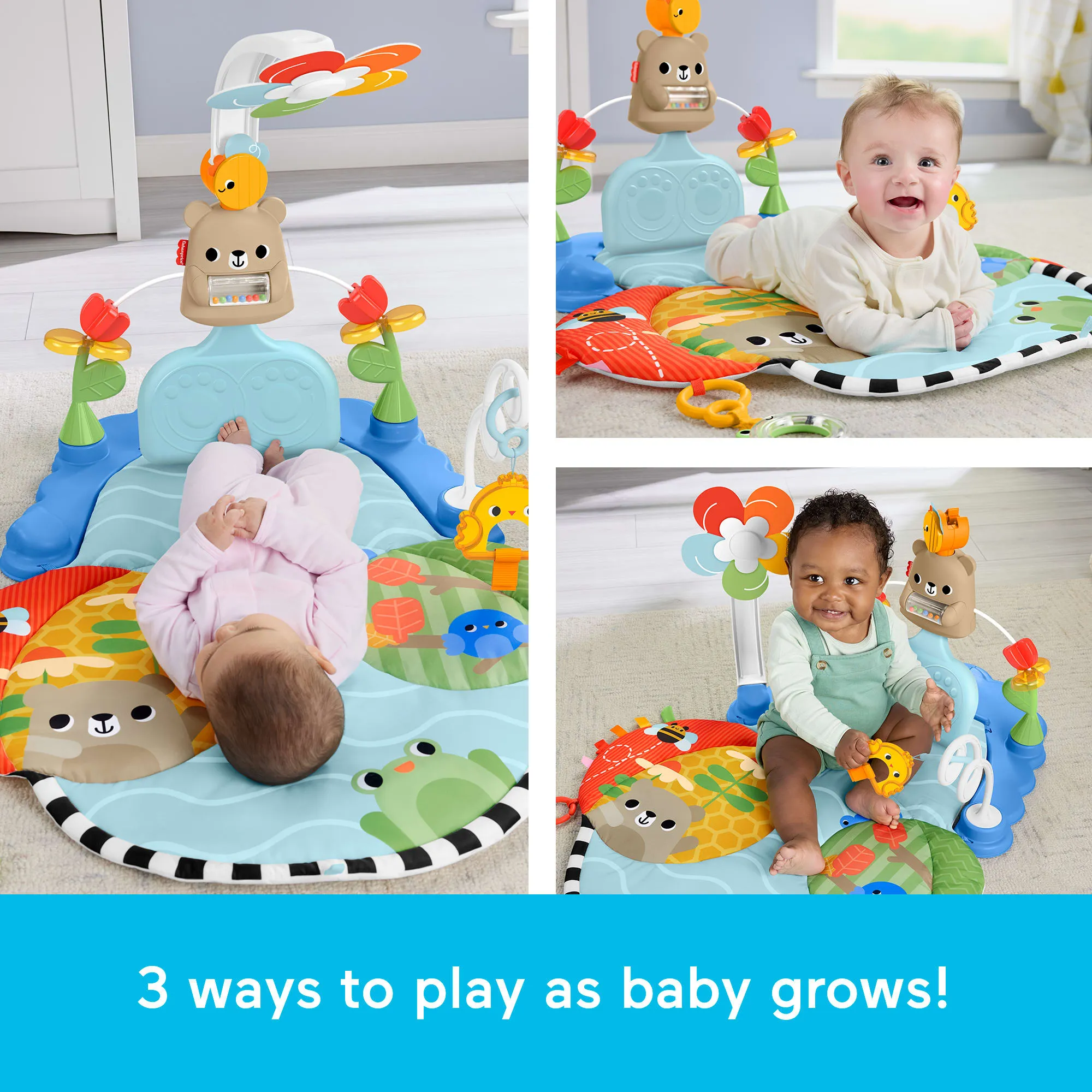 Newborn Sensory Activity Gym 🎨👶