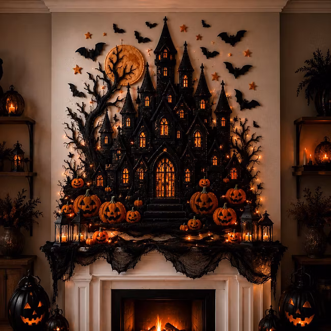 🧙‍♀️ Enchanted Witch Wind Chime – Hand-Painted Fall Centerpiece