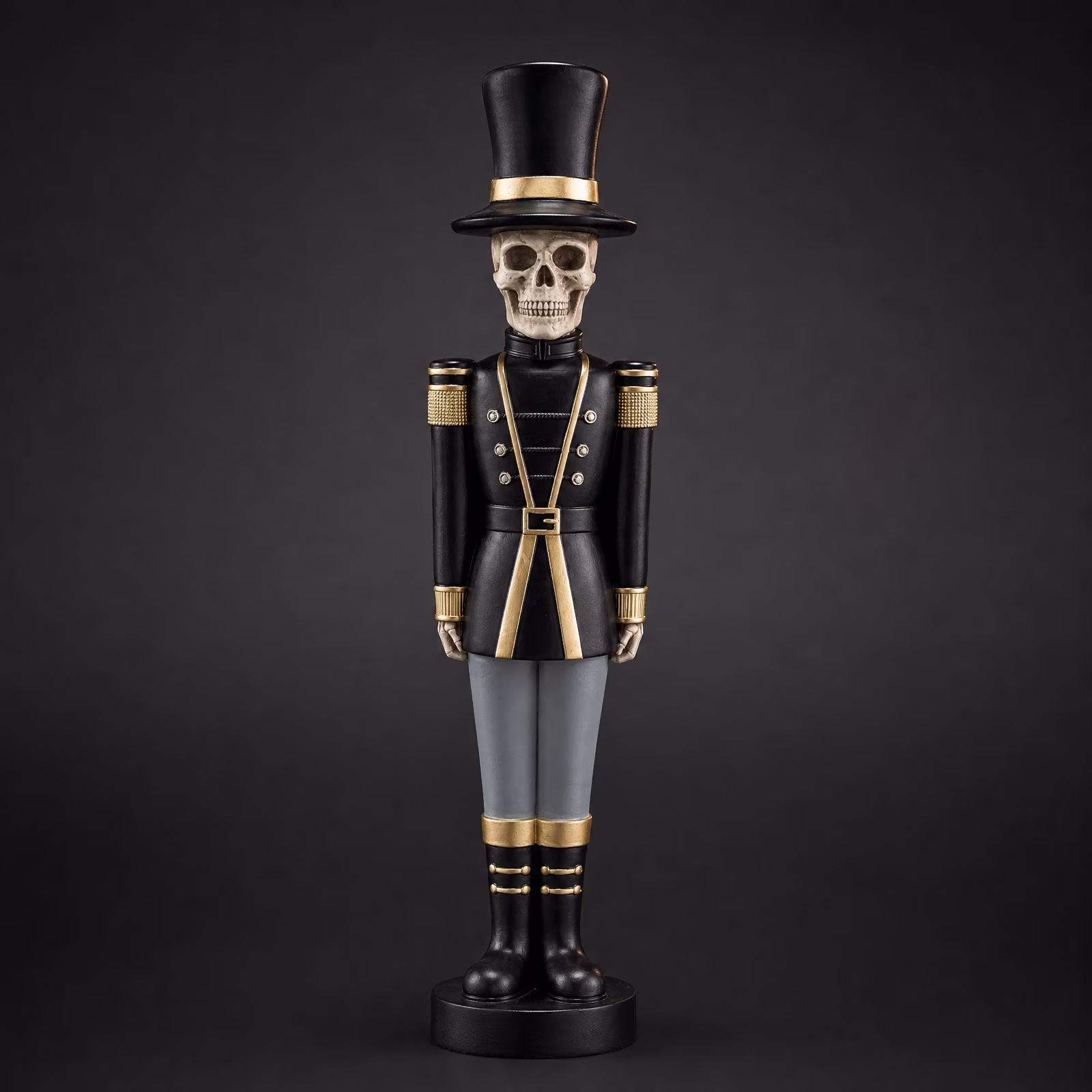 Skeleton Nutcracker Figurine – 14" of Spooky Holiday Elegance 💀🎄