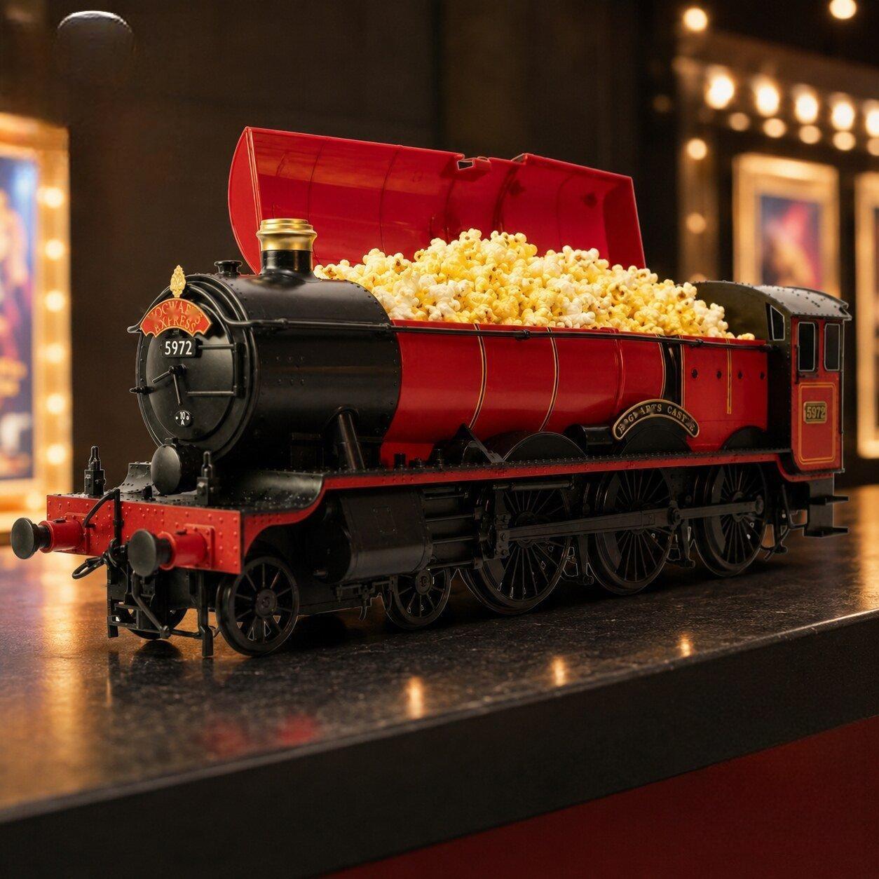 🚂 Enchanted Train Popcorn Bucket – Magical Movie Night Essential