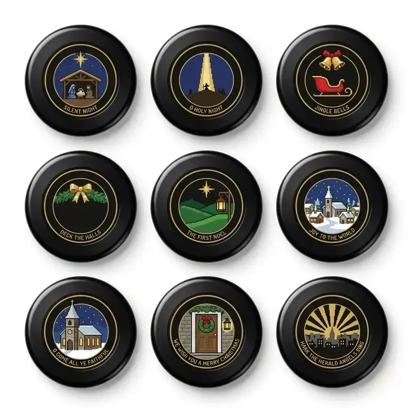 🎄 Jingle Vinyl – Christmas Music Frame