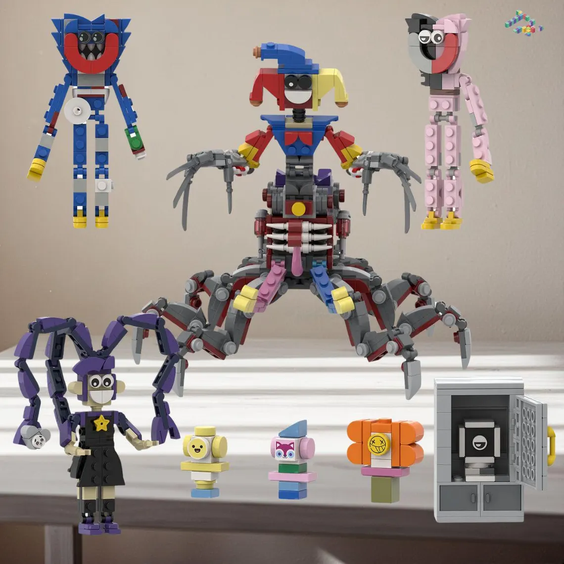 Poppy Playtime Character Building Blocks Set 🧱👻