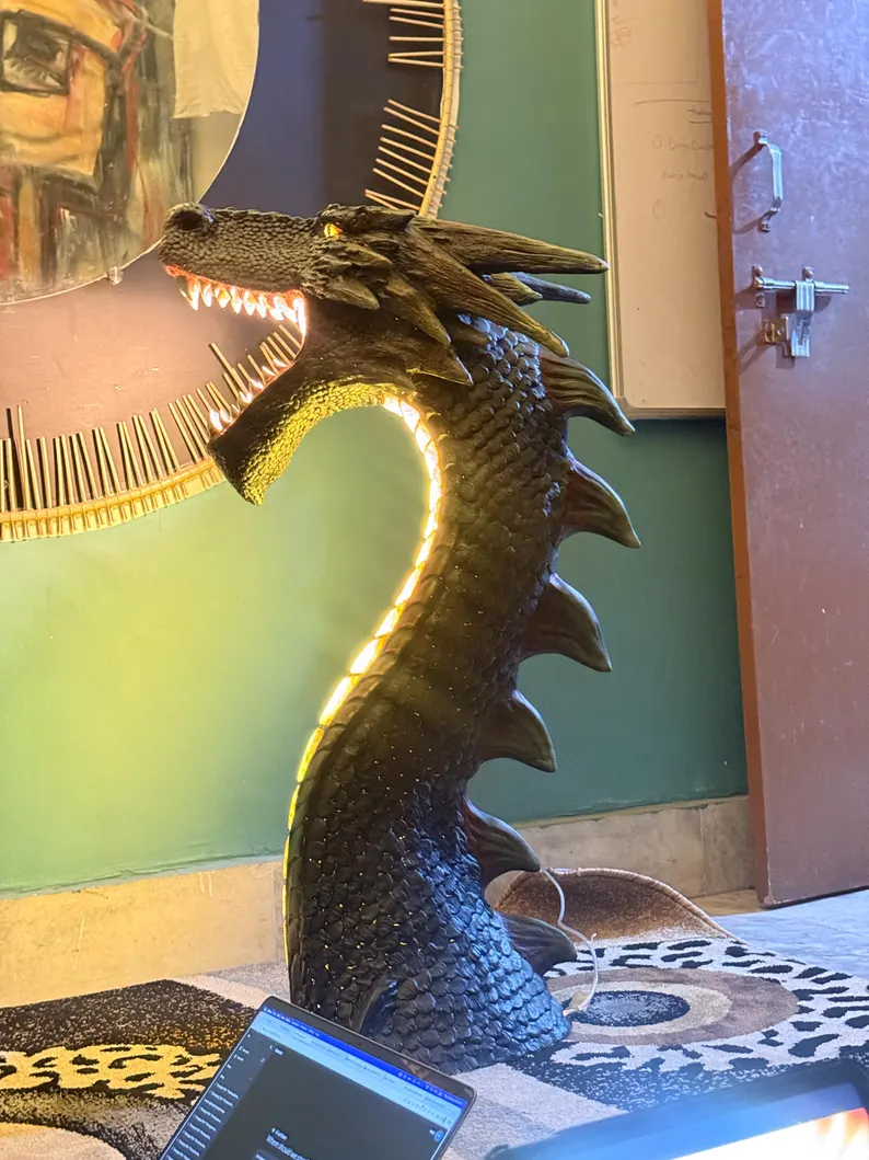 🐉 A Dragon That Breathes Light — Not Fire