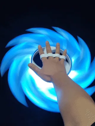 Anime Rasenshuriken Cosplay Prop 🌀💙