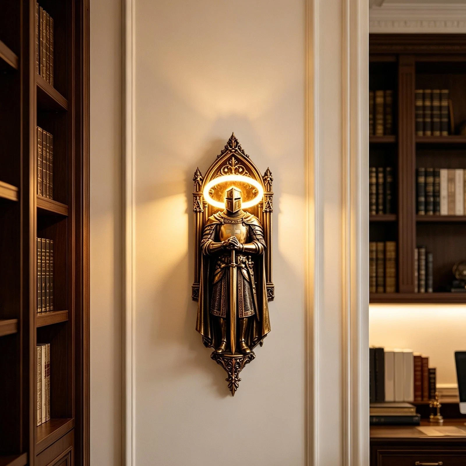 Knight Themed Wall Sconce 🛡️💡