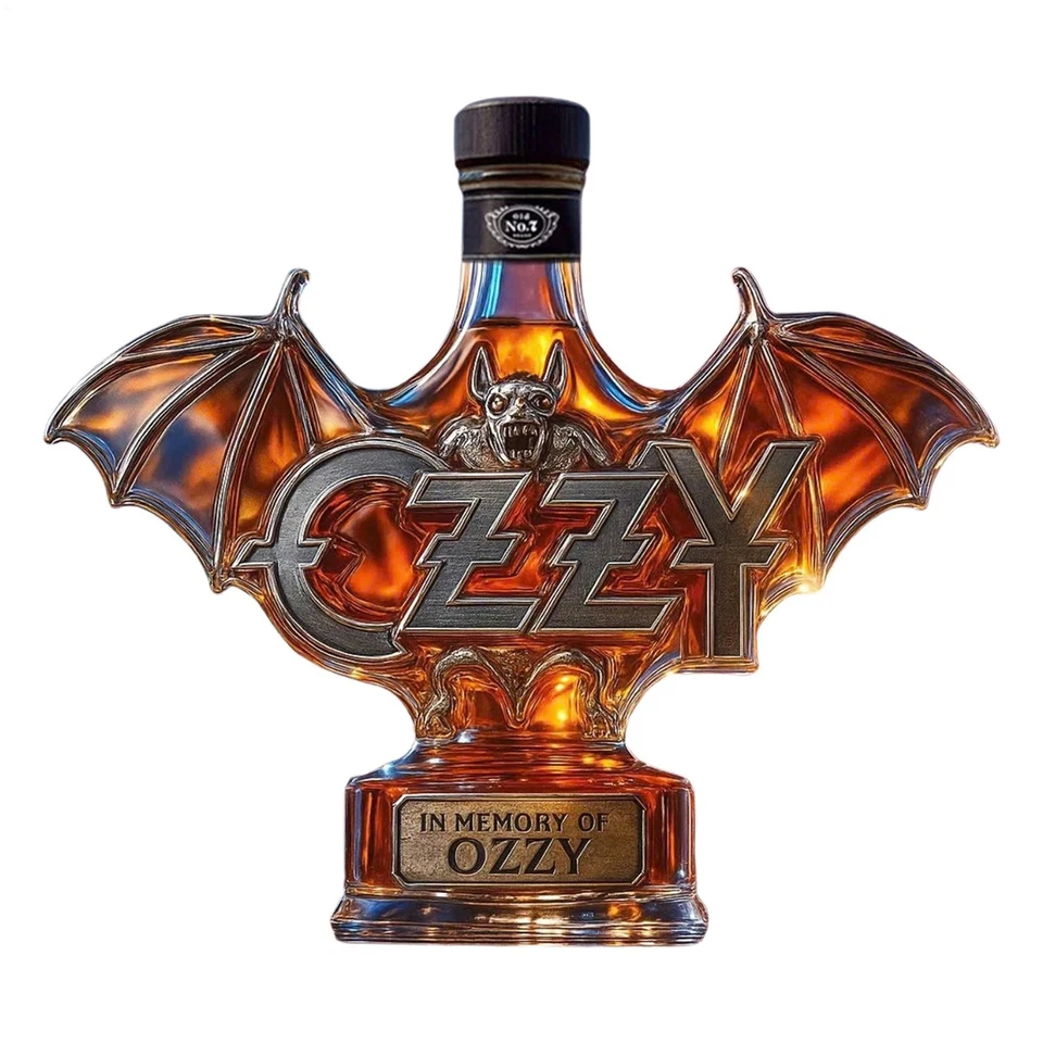 Ozzy Tribute Decanter – Limited Edition Rock Collectible 🤘🖤