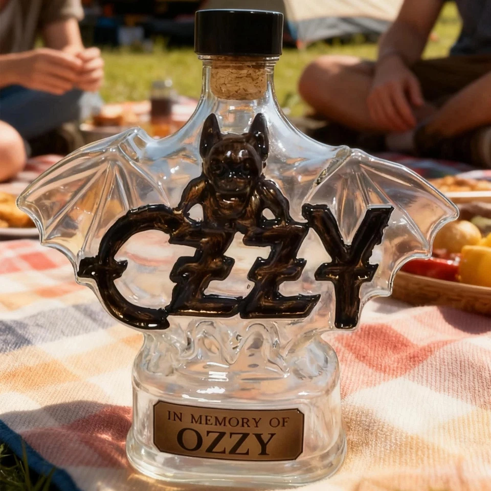 Ozzy Tribute Decanter – Limited Edition Rock Collectible 🤘🖤